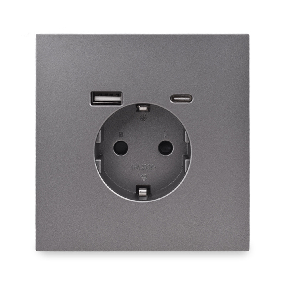 PC-gris avec Type C+USB