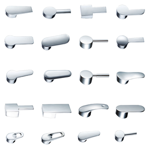 Sky-1043 hình bầu dục vuông duy nhất LEVER Basin Vòi hoa sen Mixer vòi phù hợp đánh bóng Chrome kẽm vòi xử lý - Product Image 1