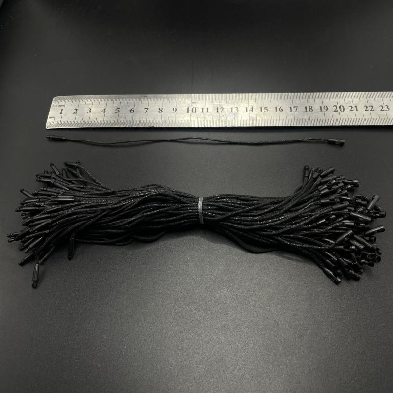 20cm/ black wax rope/M