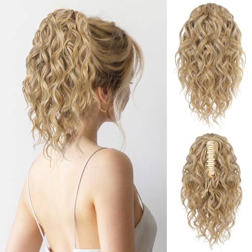 Golden Blonde with Highlights