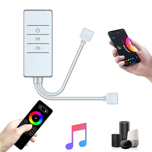 Мини Rgb светодиодный умный контроллер Tuya Smart Life приложение Alexa Google голосовой помощник Dc5-24Vled контроллер для Rgb Strip Light - Product Image 3