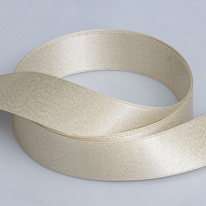 Tissage doré champagne-3,8 cm