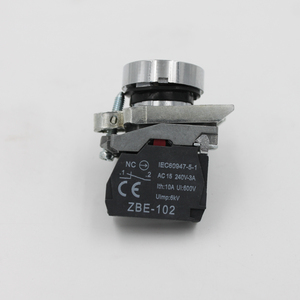 Interruttore a pulsante piatto XB4 BA42 22mm con funzione momentanea Max 10A corrente - Product Image 2