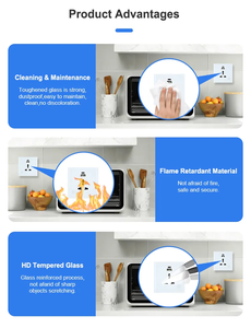 Glommarket图雅智能家居WiFi开关通用墙壁双插座电流监控USB充电器插座 - Product Image 6