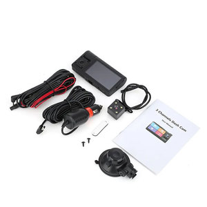 Cámara de salpicadero de 3 pulgadas de 1080P con sensor G Starlight WDR de doble canal y grabación en bucle para una seguridad mejorada del vehículo - Product Image 4