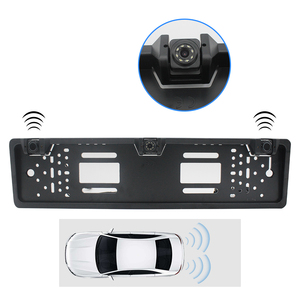 12V European License Plate Frame Visual with Alarm Sound and 360&deg; Detection - Product Image 1