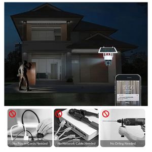 Akıllı yaşam 5MP iki yönlü ses PTZ kamera WiFi 50X 30X Zoom Tuya kablosuz güvenlik otomatik izleme CCTV kam - Product Image 5