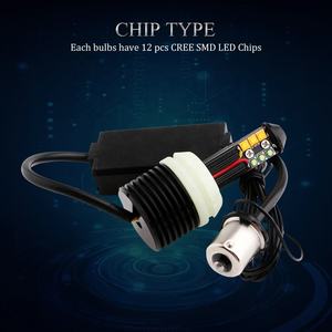 車用高輝度デュアルカラーLEDターンシグナルPY21W BAU15S DRLフロントライトエラーなしターンライト - Product Image 3