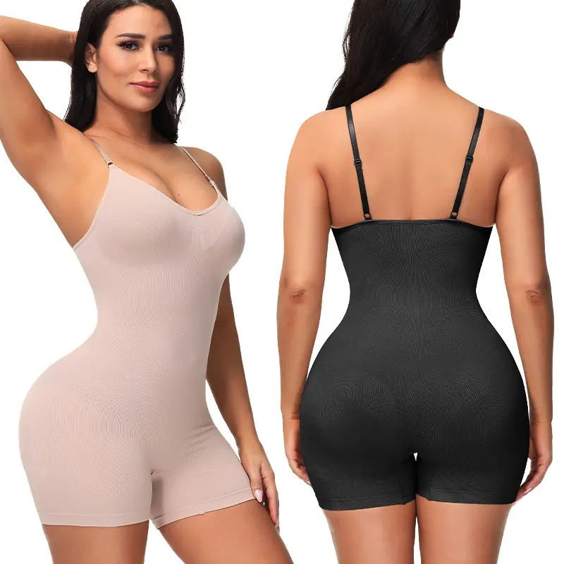 tummy control full body shaper butt lift underwear compression high elastic slimming women shapewear