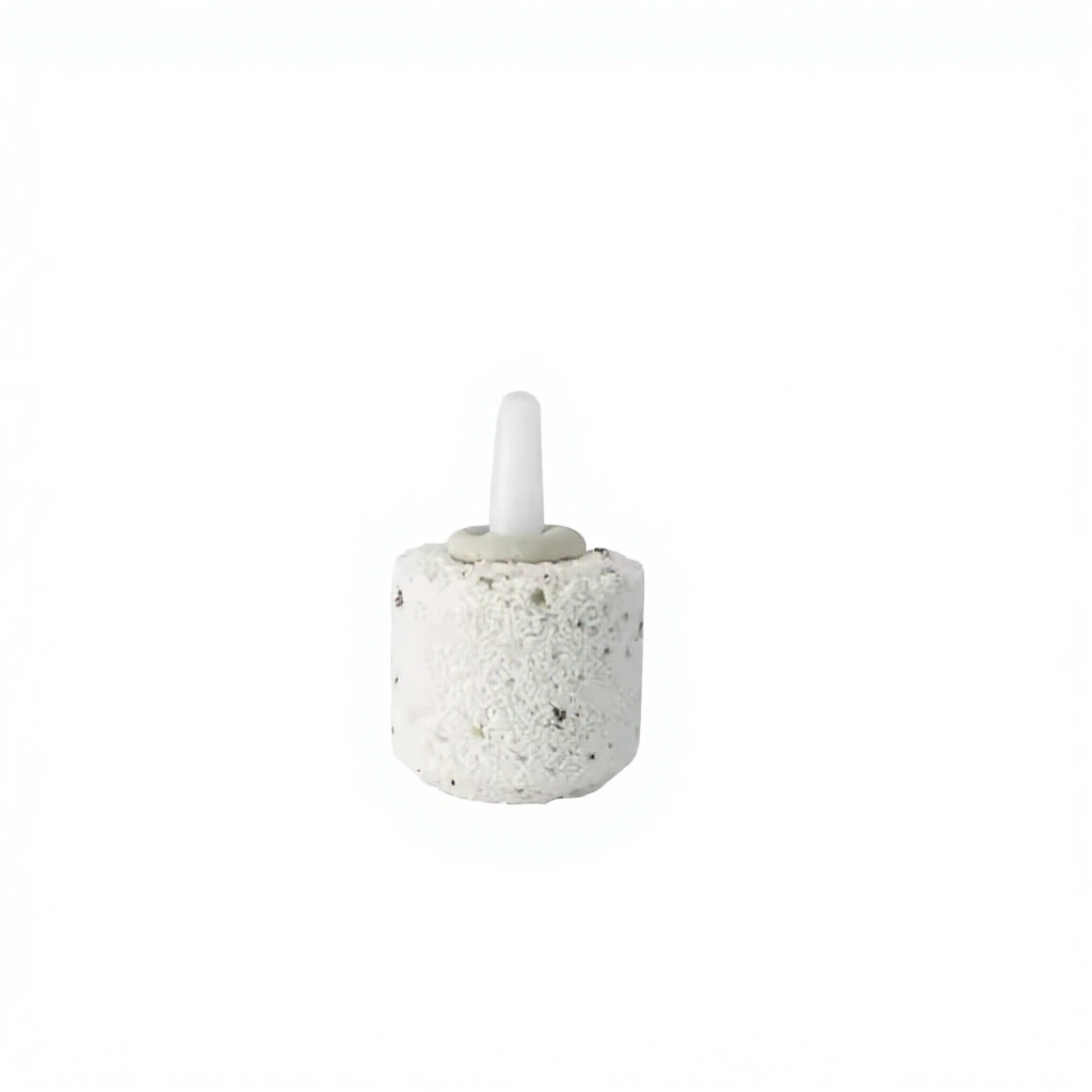 Milky white small air head 2.5*2.5cm