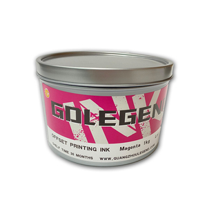 高荧光颜料溶剂基胶印油墨品红 - Product Image 3