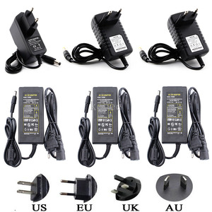 DC12V адаптер AC100-240V трансформаторы выход DC12V 1A 2A 3A 5A 6A 8A 10A вилка европейского и американского блок питания для светодиодной ленты - Product Image 2