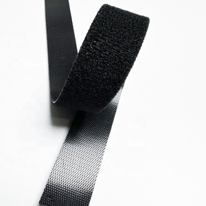 100毫米拉链带一侧带钩另一侧带环黑色背对背钩环带 - Product Image 5