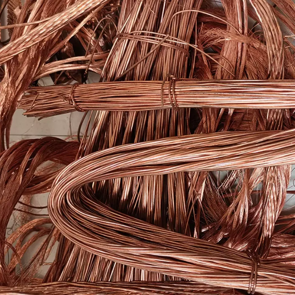 Cable de cobre para chatarra, alambre de cobre de alta pureza, a la venta