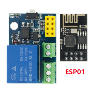ESP8266 ESP-01S ESP-01 ESP01 DHT11 DHT22 AM2302 sensore digitale di temperatura e umidità modulo Wifi relè presa intelligente - Product Image 5