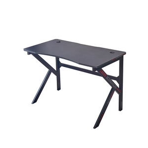 免费样品现代时尚新设计游戏桌电脑桌，带粉末涂层腿 - Product Image 1