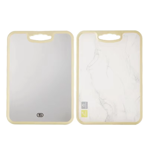 Bảng cắt hai mặt-Titan + Vật liệu PP cấp thực phẩm | khối cắt chống trượt thân thiện với môi trường có tay cầm - Product Image 5