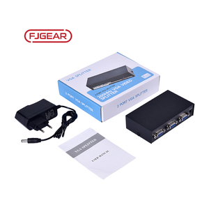 FJ-2002 Fjgear Video Graphics Array HD <strong>Splitter</strong> <strong>2</strong> Port <strong>VGA</strong> 200MHZ Video <strong>Splitter</strong> <strong>1</strong> <strong>Input</strong> <strong>2</strong> <strong>Output</strong> Plug and Play - Product Image 6