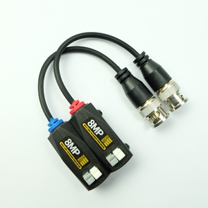 CCTV配件8MP 4k电涌保护无源HD BNC视频巴伦收发器发射器通过UTP RJ45电缆AHD/TVI/CVI/CVBS - Product Image 5