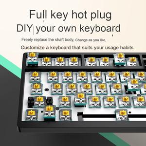 68-Key RGB Backlight Two-in-One Mechanical <strong>Keyboard</strong> Convenient Portable for Gaming Office Use Colorful Light <strong>Numeric</strong> Desktop