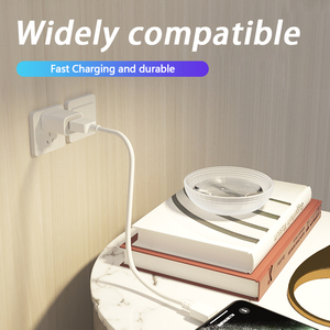 Fabrika 6A 120W emark çip usb tip c şarj aleti kablosu toptan usb-c tip-c kordon beyaz usb hızlı şarj kablosu telefon için - Product Image 4