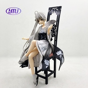 22cm Yosuga no <span class=keywords><strong>Sora</strong></span> Kasugano Kimono Ver. PVC Action Figure Anime şekilli kalıp oyuncak koleksiyonu bebek hediye