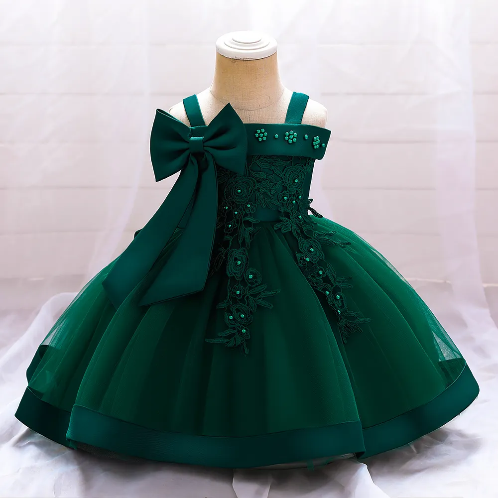 Nueva moda niños vestido de fiesta niñas hermosos vestidos de baile de boda para niñas de 3 años L5101