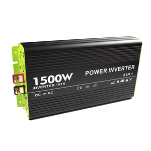 ATS機能付き15000Wインバーター1.5kw12v 24v 48v dc to 110v 230vac家庭用純粋な正弦波パワーインバーター - Product Image 1