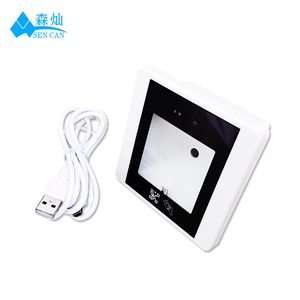 Hot Selling <strong>RFID</strong> USB <strong>Interface</strong> QR/Card <strong>Reader</strong> for Access Control 125kHz and 13.56MHz Frequencies - Product Image 1