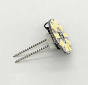 ディスク24VG4LED 10-30V12V丸型バックピンサイドピンG4LEDライトランプ電球高品質 - Product Image 6