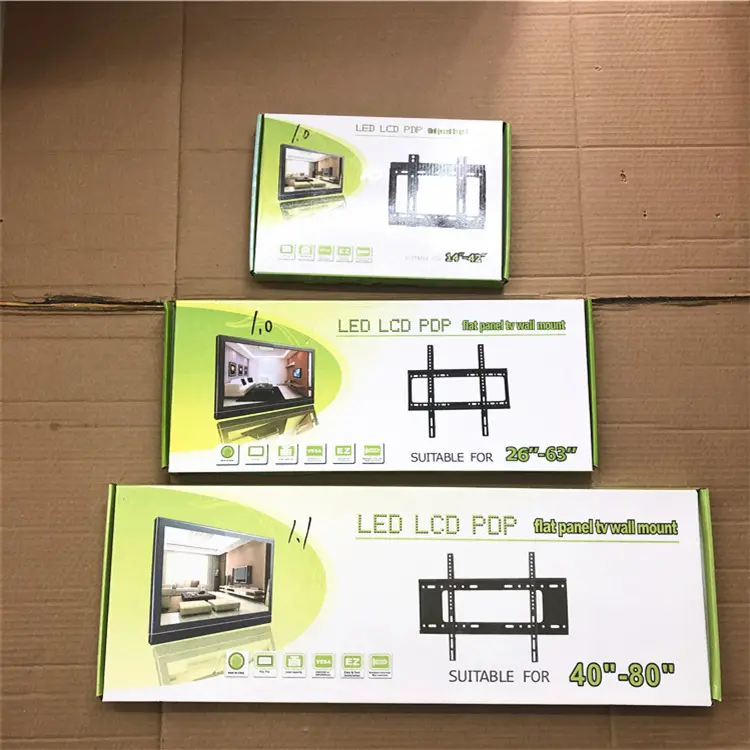 유니버설 슬림 틸트 Sotortes De LCD 회전 TV 벽 브래킷 14 "-42" 43'45'' TV 벽걸이 브래킷 onkron skilltech ZENO KALOC