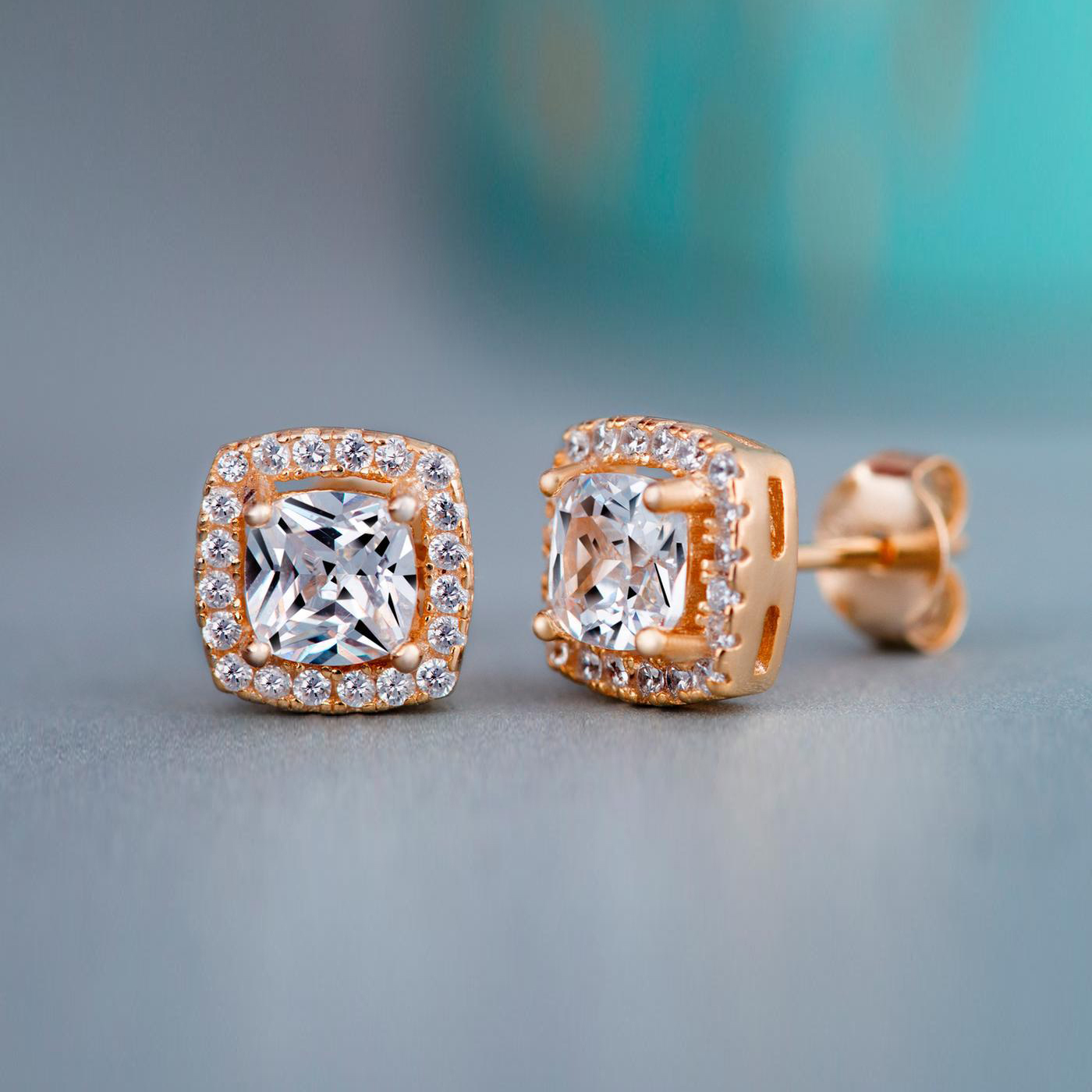 Carré-Gold-E266 rose
