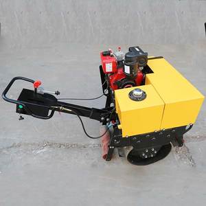 Ce được phê duyệt xây dựng đường bộ máy móc xách tay rung Con lăn nhỏ nhỏ compactor rung đường lăn máy để bán - Product Image 6