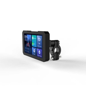 Nhà máy trực tiếp 5 inch IP67 xe máy không thấm nước GPS navigation DVR không dây Carplay <span class=keywords><strong>Android</strong></span> tự động màn hình cảm ứng điều khiển từ xa - Product Image 2