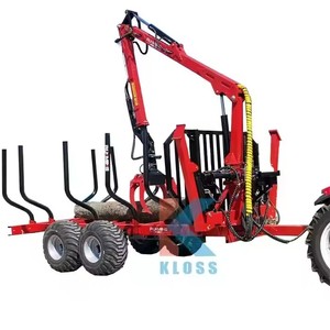 Popular Best Price <strong>Timber</strong> Grapple Loader Trailer with Strong Hydraulic System for Logging - Product Image 6