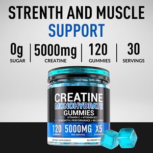 Sakızlı formda özel etiket kreatin kreatin ön egzersiz Gummies 5000mg kreatin monohidrat Gummies - Product Image 2
