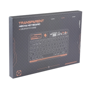 厂家直销X11-AS无线键盘10英寸平板电脑通用透明背光触摸键盘 - Product Image 2