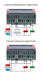 LCD Digital controlador de temperatura termostato STC-1000 1m Sensor NTC termostato regulador del calentador de refrigerador de dos salida de relé