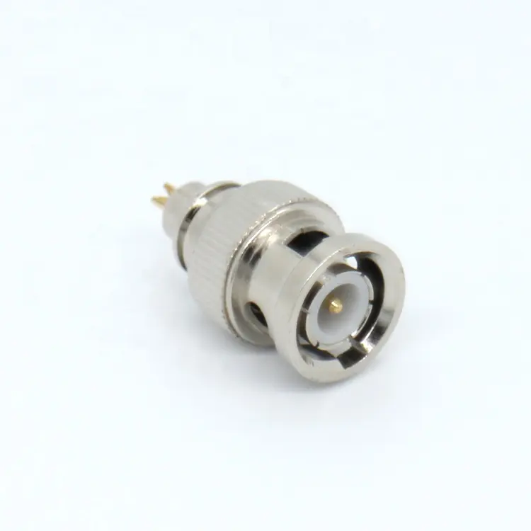 High quality pure copper BNC for WIFI router, wireless network card 75 ohm all copper male plug bnc connector