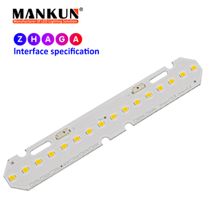 Zhaga โมดูลโคมไฟอลูมิเนียม80 H1แผงไฟ LED สำหรับถนนอุโมงค์โมดูล LED มาตรฐาน DC9V SMD 2.5W 202LM/W 0.01 95