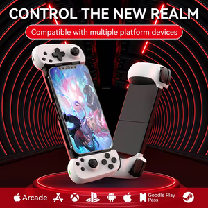 D6ストレッチハンドルスマートフォン用デュアルモーター振動ワイヤレスストレッチゲームコントローラーAndroid /ios/win7 10 11/Mac OS/NS - Product Image 5