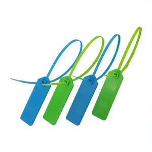 UHF Seal Tag Asset Tag and Labels Custom QR <strong>Code</strong>/Number Printing Disposable RFID Cable Zip Tie Tag for Container Management - Product Image 4
