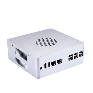 Qotom Computadora de escritorio 8 USB Dual LAN Core I3 i5 i7 CPU H110 Chipset Ventilador Diseño Mini PC Q600S - Product Image 6