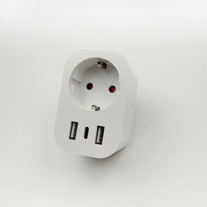 ヨーロッパスマートWi-Fi USBプラグソケットシングルコンセント2 USBポート + タイプC - Product Image 1