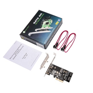 PCIe X4ถึง4พอร์ต SATA III 6G SSD HDD Controller และ M.2 B Key 2242อะแดปเตอร์ขยาย Ngff JMB 585ชิปสำหรับโซลูชันการจัดเก็บ - Product Image 6