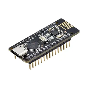 RF-Nano para Arduino Nano V3.0, placa Micro USB Nano ATmega328P QFN32 5V 16M CH340, integrado NRF24L01 + 2,4G inalámbrico