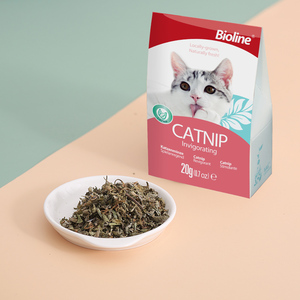 Premium Catnip Leaves Remove Hairballs Fresh Breath Catnip Leaves Comestible Natural Catnip para gatos - Product Image 1