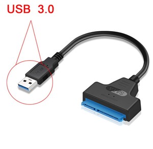 Bộ Chuyển Đổi Cáp USB 3.0 Sang SATA 7 + 15Pin OEM Shenzhen Bộ Chuyển Đổi Cáp USB Sata Hỗ Trợ Ổ Cứng SSD 2.5 Inch HDD - Product Image 2