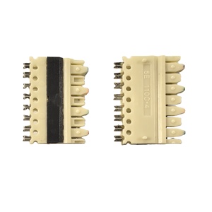 Alta calidad 19 pulgadas 1U Montado en Rack 100 pares 110 bloque de distribución tarjeta de red teléfono Patch Panel - Product Image 4
