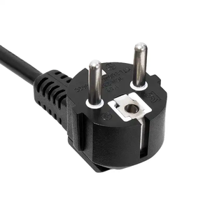 Yüksek kaliteli özelleştirilebilir 3 Pin fiş güç kablosu kablosu avrupa standart VDE sertifikalı telli bakır mükemmel uzatma - Product Image 1